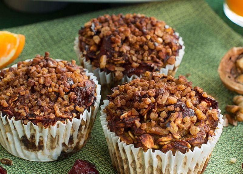 These little cranberry orange vegan pumpkin muffins are moist and delicious, not too sweet & reminiscent of the cranberry orange bread my Mom used to make.