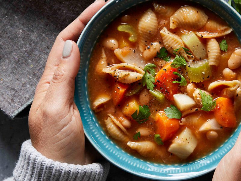 Harvest Vegetable Instant Pot Minestrone