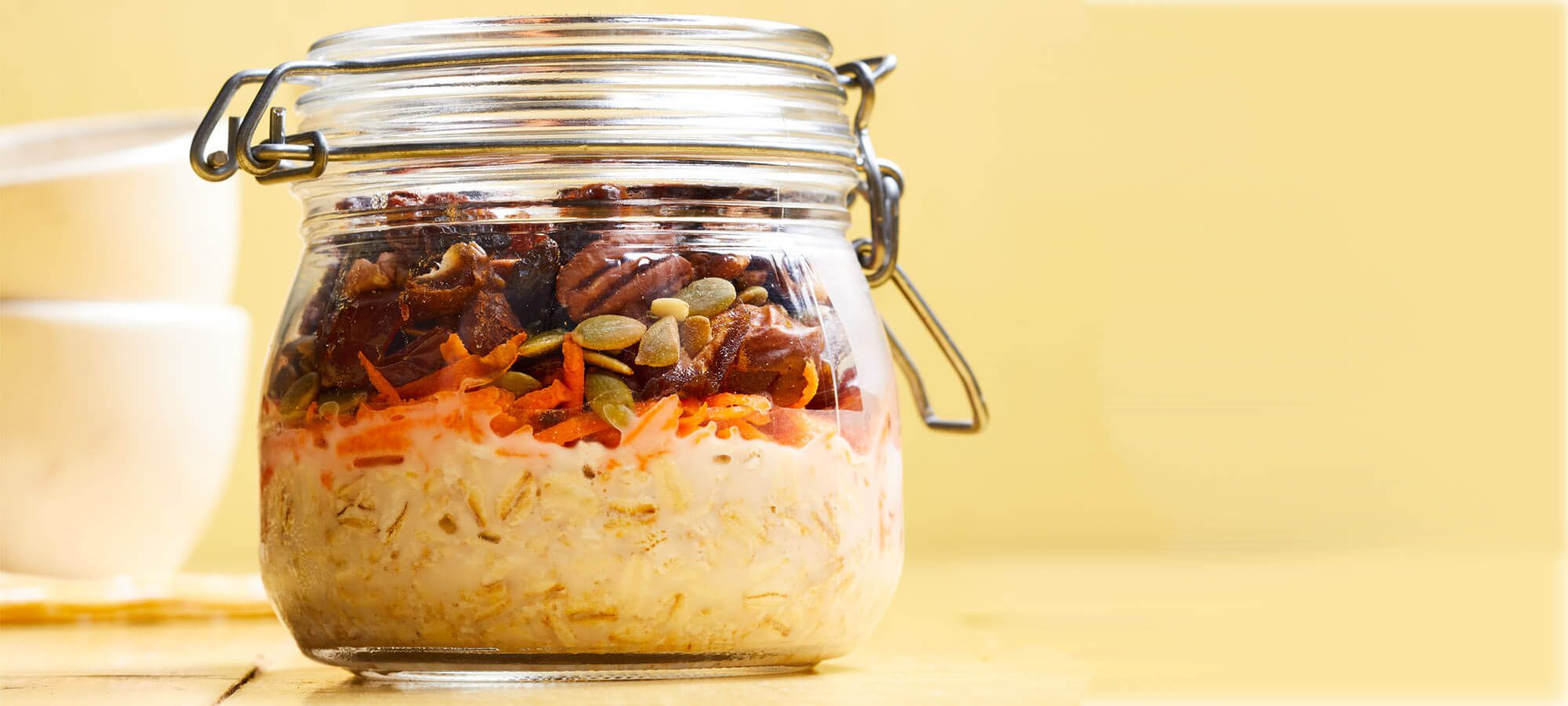 Carrot Cake Overnight Oats