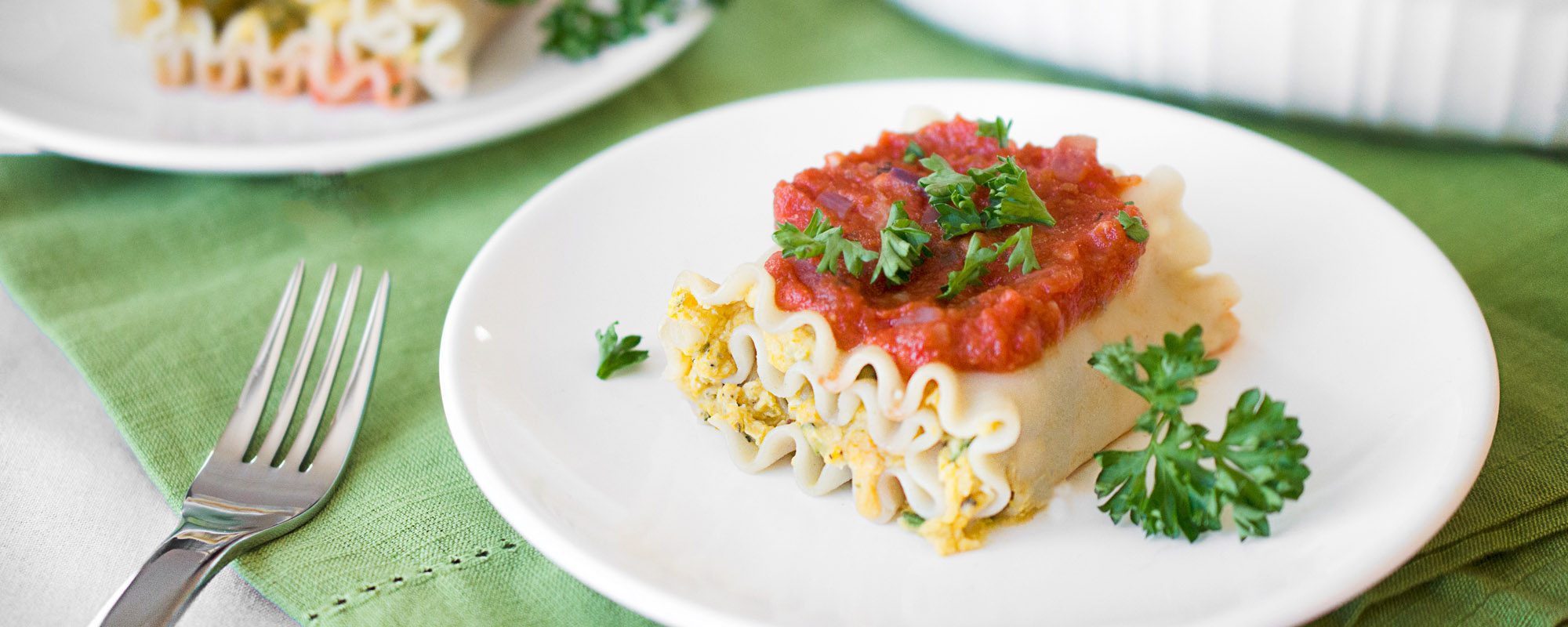 Vegan Butternut Squash Lasagna Roll-Ups