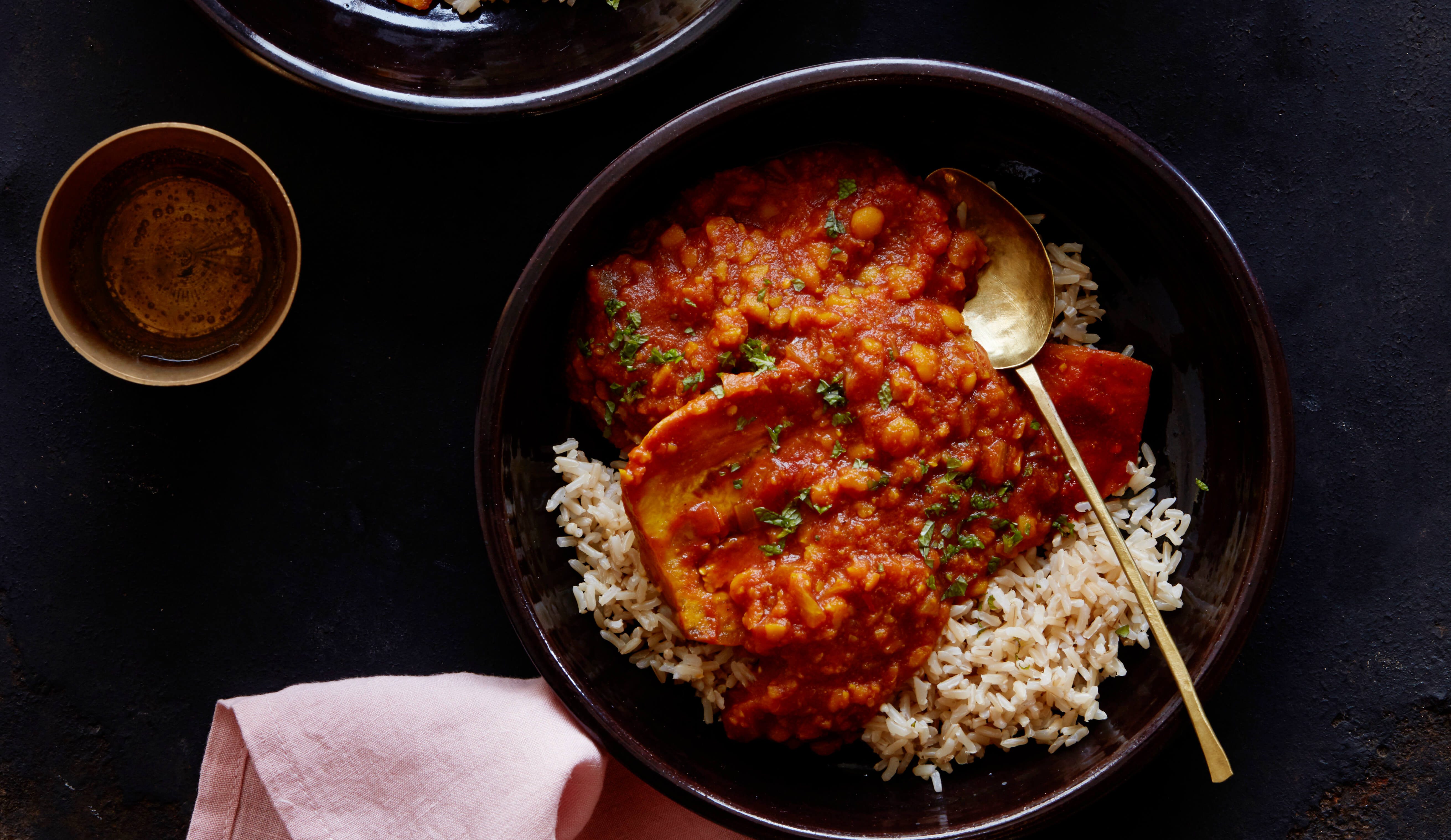 Persian Yellow Split Pea and Eggplant Stew
