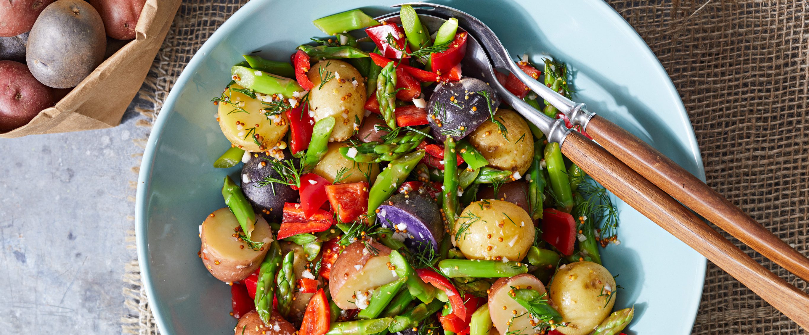 Potato Salad with Horseradish Vinaigrette