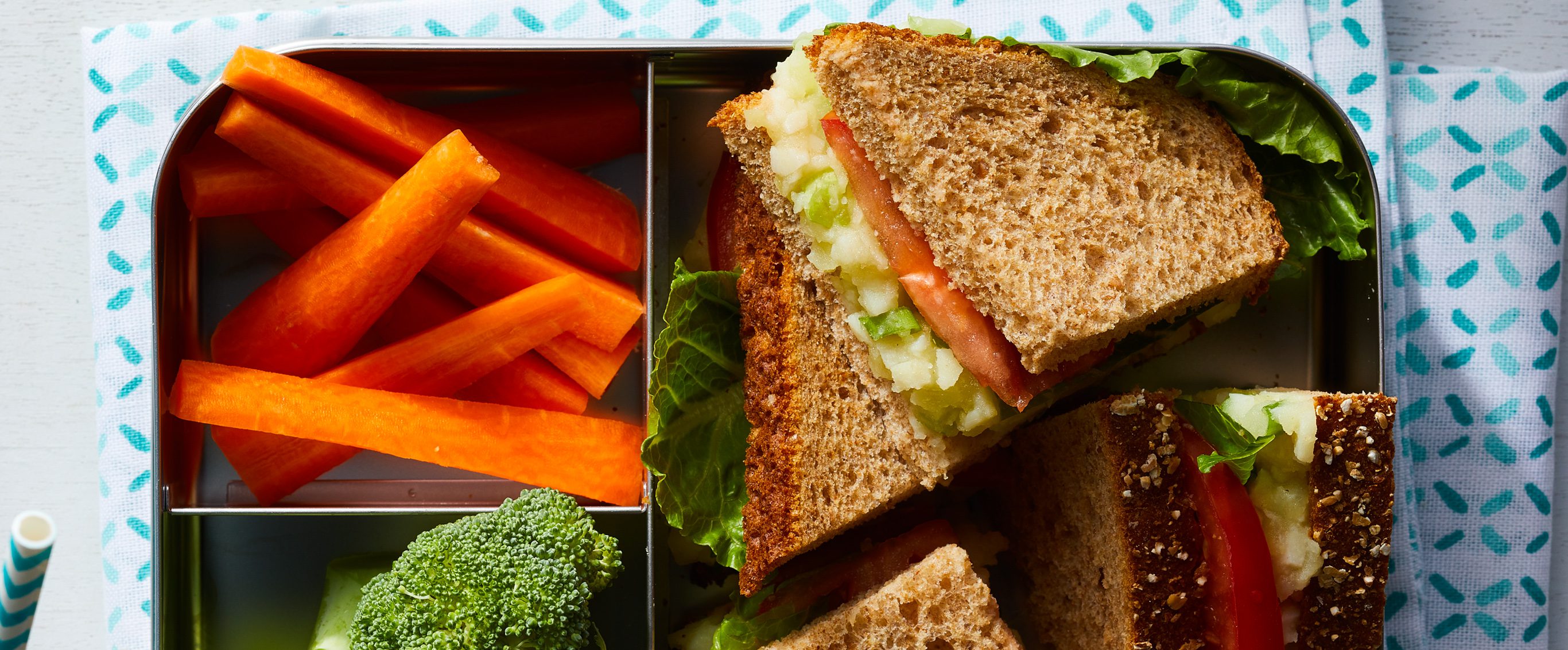 Deviled Potato Sandwiches