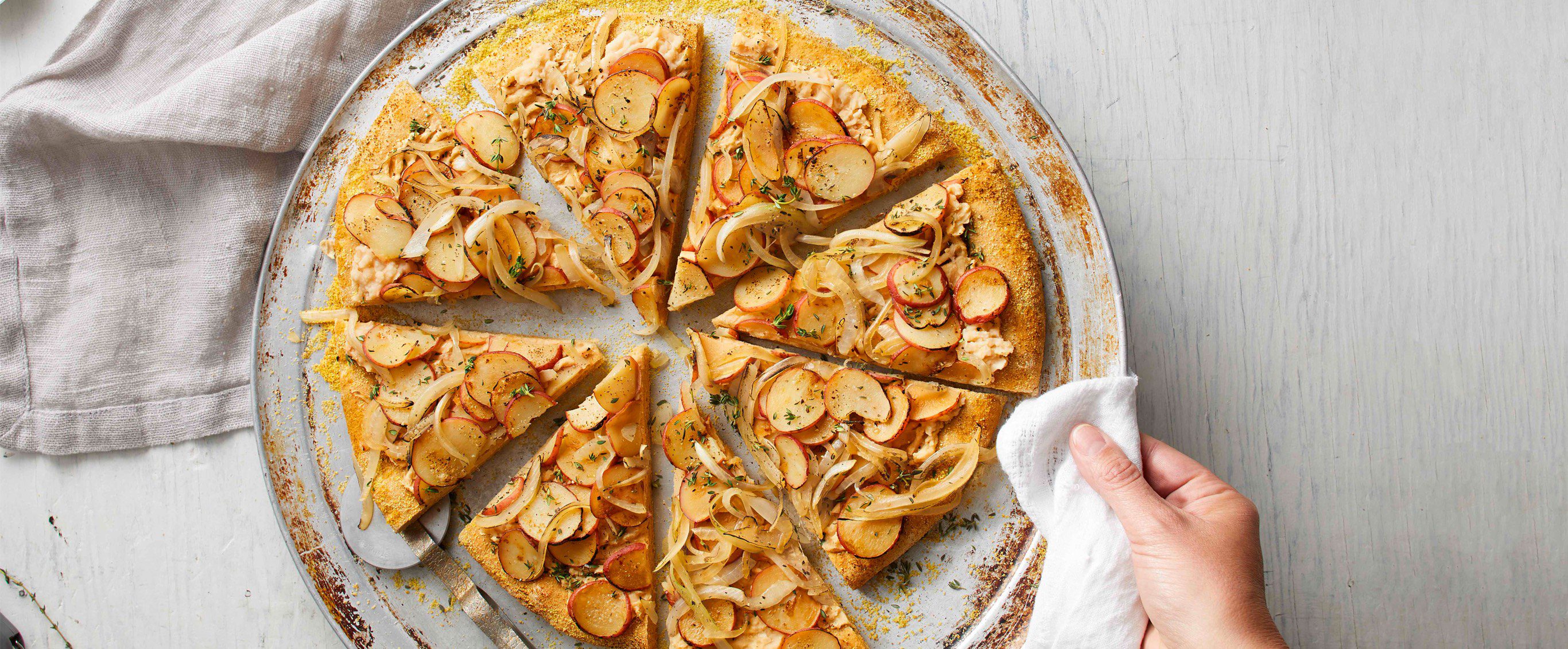 Potato-Onion Pizza